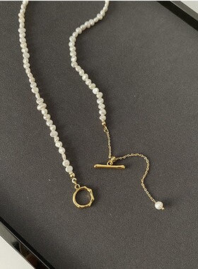 STINA巴洛克不规则珍珠项链轻奢