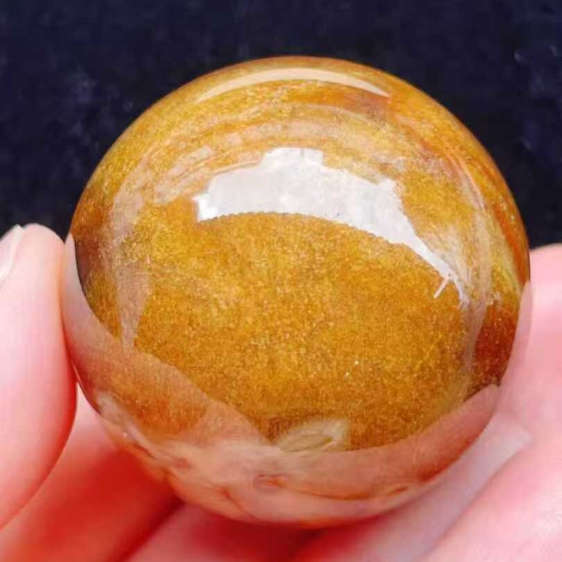 正品天然缅甸琥珀高品质根蜜36.8mm大圆珠吊坠文玩孤品珠宝饰品
