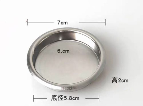 意大利进口意式咖啡机反冲洗碗清洗盲碗无孔滤杯/盲杯 58m原装