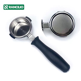 新款原装进口Rancilio/兰奇里奥意式半自动咖啡机无底铜头手柄