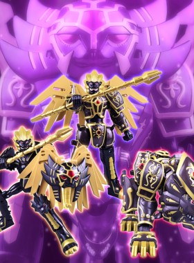 数码宝贝 数码暴龙 黑狮兽 恺撒狮子兽 代购现货