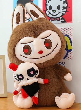 新款情侣拉布布公仔和Tycoco毛绒玩具新款卡通毛绒玩偶抱枕儿童