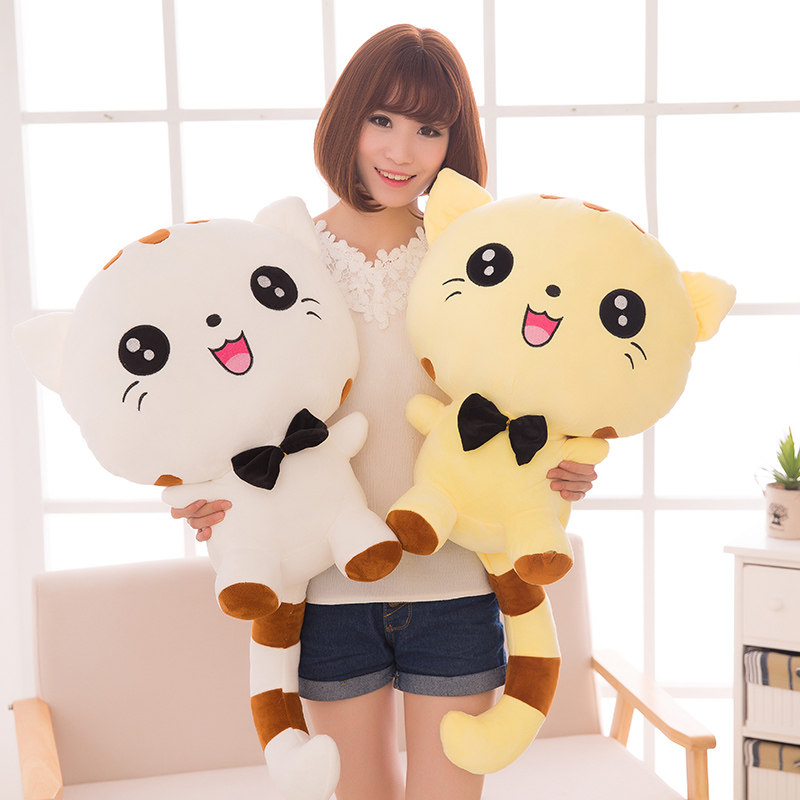 可爱猫咪大脸猫毛绒玩具大号抱枕公仔儿童布娃娃玩偶生日礼物女生