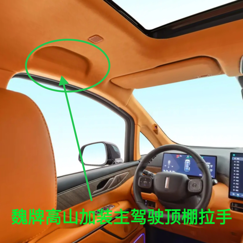 适用于魏牌高山主驾驶顶棚拉手加装顶棚拉手高山顶棚拉手原厂全新