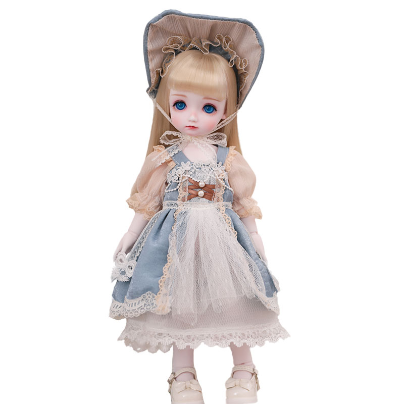 【娃衣】bjd娃娃衣 sd娃衣 Cabbage 包菜 6分女娃礼服花裙子送袜