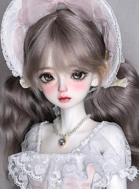 bjd娃娃sd娃4分女娃lust 葱bjd小葱气质正版素体关节人偶娃娃化妆