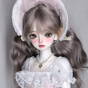 bjd娃娃sd娃4分女娃lust 葱bjd小葱气质正版素体关节人偶娃娃化妆