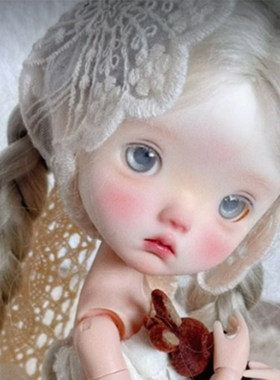 bjd6分女娃特体四叶草妹妹sd姐妹