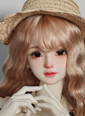 bjd娃3分女娃微笑莓sd娃小莓御姐