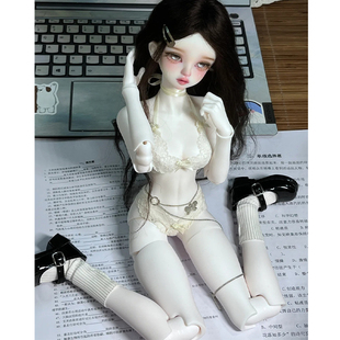 【素体】bjd4分雪豹体1/4分女娃大四少女单体素体bjd树脂关节树脂