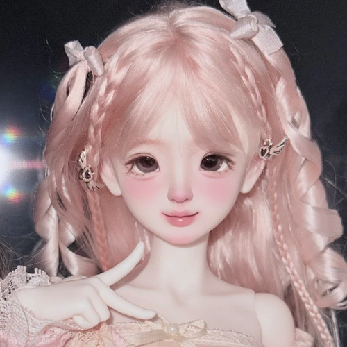 4分女娃黛儿bjd素体sd娃关节人偶