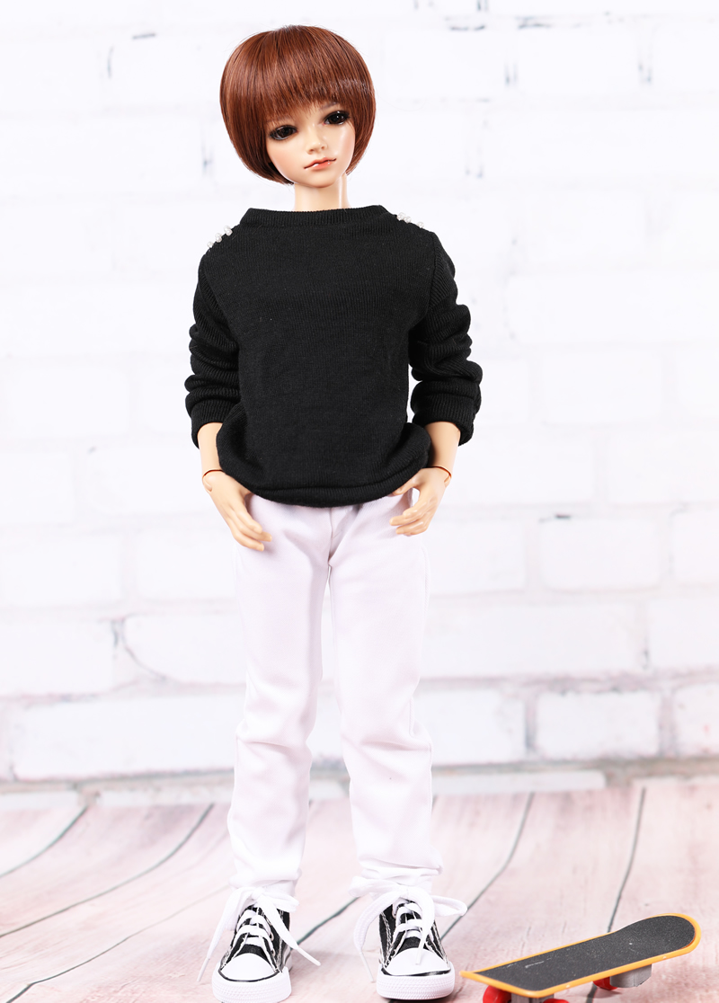 【娃衣】BJD/SD娃娃衣服 运动休闲 潮牌 男装1/4/3分T恤衫+裤子