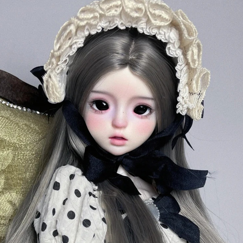 bjd娃娃bjd4分卡拉&艾寇 气质女娃四分女娃化妆关节素体人偶sd娃