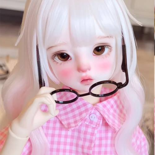 bjd4分女娃Eunice猪猪sd关节玩偶