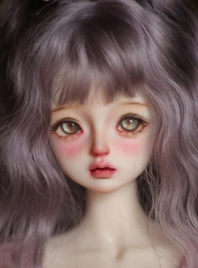 bjd娃娃sd娃4分女娃lust 葱bjd小葱气质正版素体关节人偶娃娃化妆