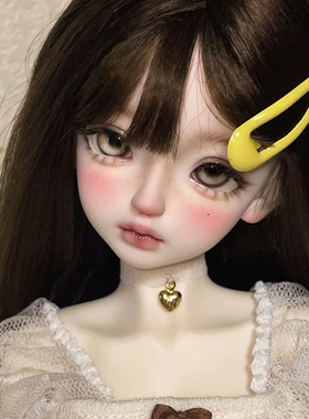 bjd娃娃sd娃4分女娃lust 葱bjd小葱气质正版素体关节人偶娃娃化妆