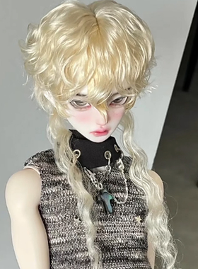 bjd娃娃sd娃4分男娃Leon大四leon小狼体bjd素体关节人偶娃娃帅气