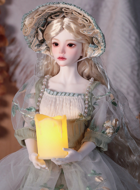 bjd娃4分女娃Mari正版sd关节人形偶全套化妆UF贵族圣诞礼物 现货