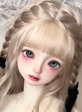 bjd娃娃sd娃4分女娃lust 葱bjd小葱气质正版素体关节人偶娃娃化妆