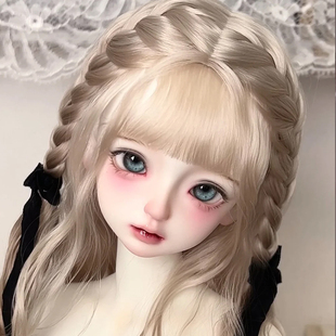 bjd娃娃sd娃4分女娃lust 葱bjd小葱气质正版素体关节人偶娃娃化妆