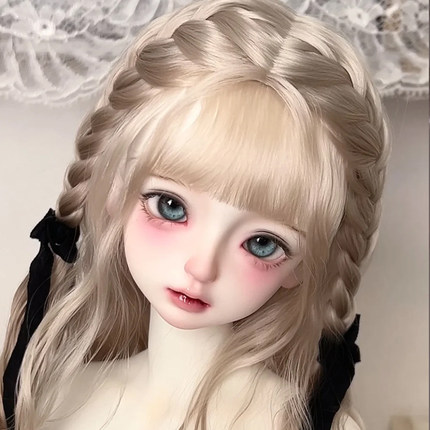 bjd娃娃sd娃4分女娃lust 葱bjd小葱气质正版素体关节人偶娃娃化妆