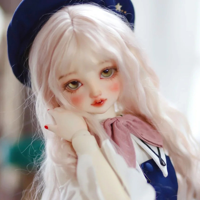 娃娃bjd3分女娃白妹子人偶关节sd娃娃全套气质xagaAS贵族圣诞礼物