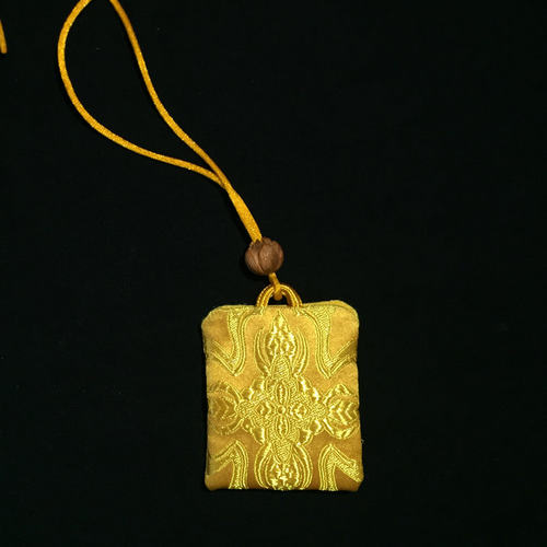 包邮黄色富贵花手工福袋平安