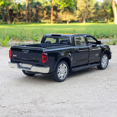 32丰田坦途皮卡越野合金汽车模型开门回力声光仿真金属玩具车模