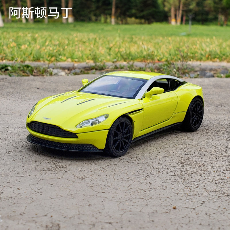 阿斯顿马丁db11声光回力合金车模
