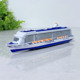 合金豪华游轮客船仿真观光船游艇模型声光回力男孩玩具轮船礼物