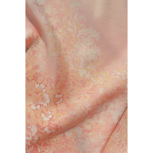 霜花 剪影 正绢真丝小纹反解手工娃衣眉子衣缘改旗袍汉服宋制面料