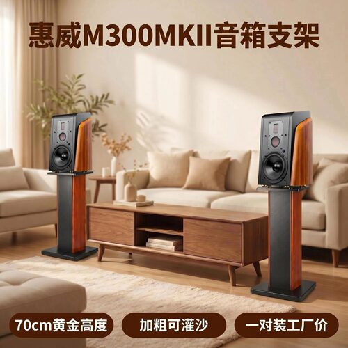 惠威M300MKII加粗灌沙音响脚架