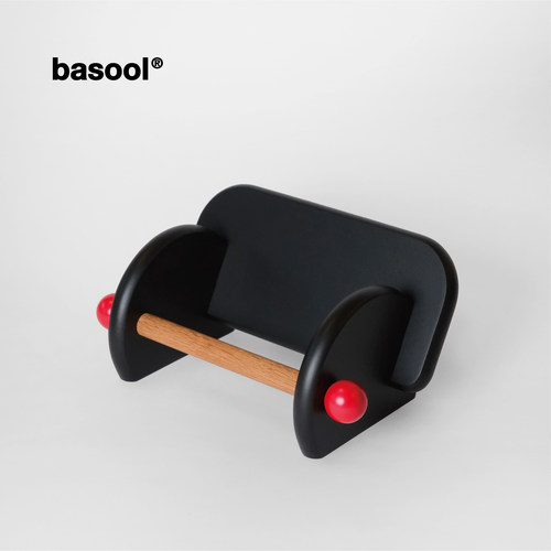 basool可爱桌面实木书立