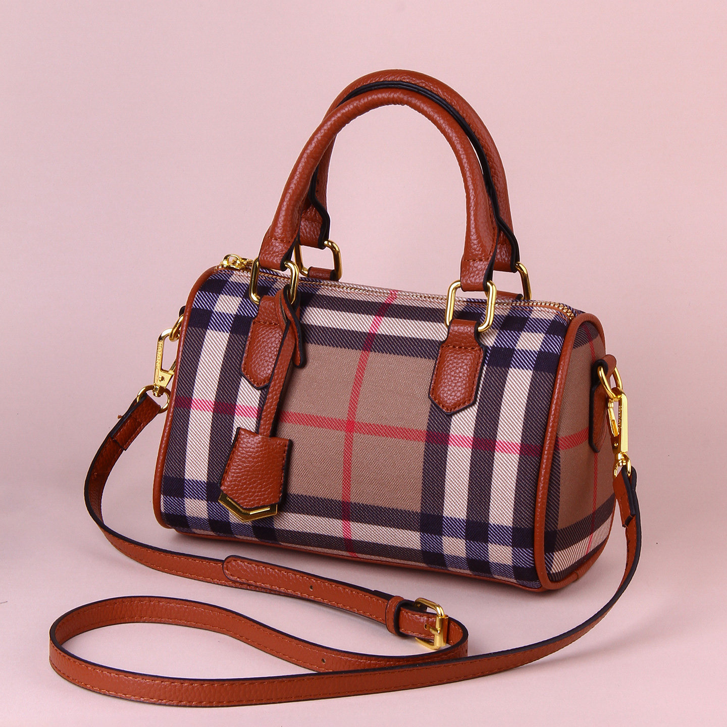 斜挎包女大容量格纹手提包女士枕头包通勤百搭小号单肩包女款包包,箱包皮具/热销女包/男包,通用款女包,淘宝优惠券,粉丝福利购,淘宝优惠卷