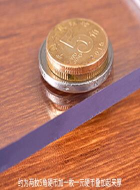 5.0mm整卷pvc透明玻璃塑料膜家具贴膜防油水晶板不收缩透明书桌垫