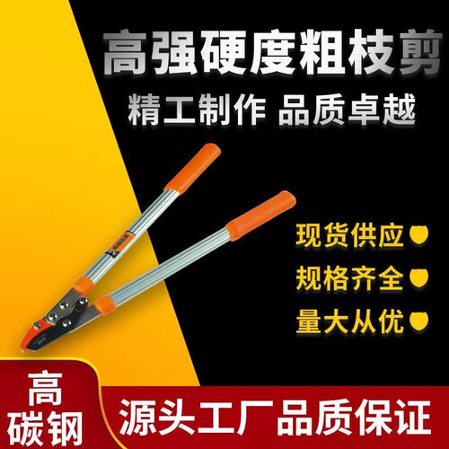强力粗枝剪省力修剪树枝果树园艺修枝剪大剪刀进口园林伸缩大力剪