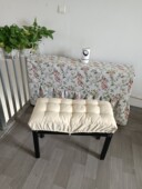 垫子座垫加厚学生凳子椅子椅垫罩子款 包边坐垫钢琴凳罩子款 垫子