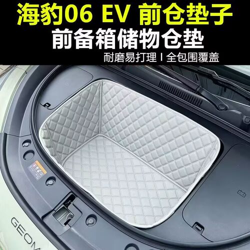 比亚迪海豹06EV前备箱垫全包围专车专用26款秦l前仓垫储物垫防水