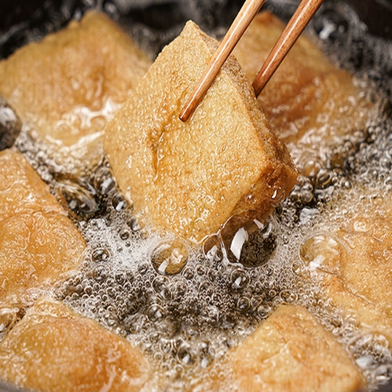 台湾风味臭豆腐利知园油炸美食白豆腐胚真空45片/包约1.7公斤冷藏