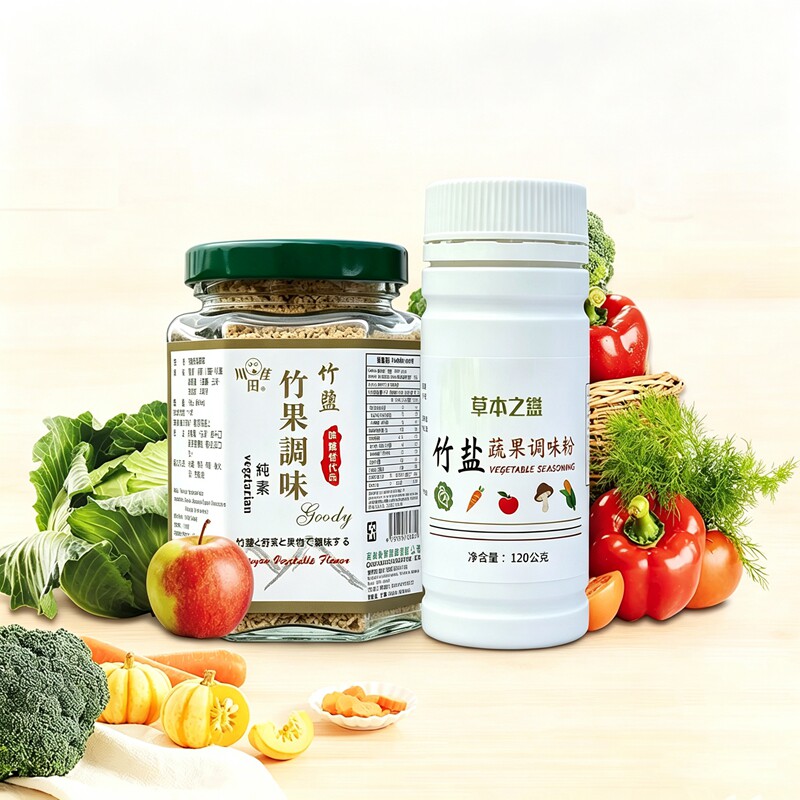 川田佳竹盐蔬果调味粉台湾原装正品素食食品替代味精鸡精厨房美味