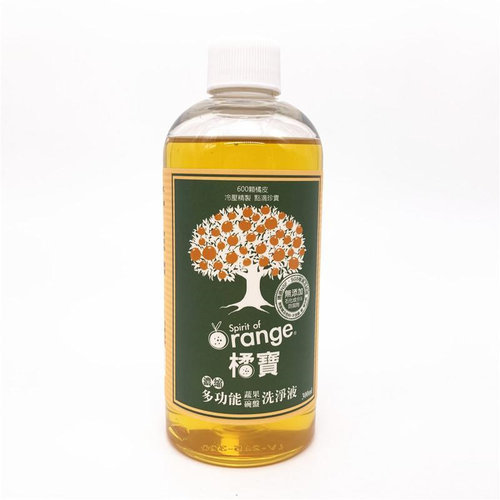 包邮 台湾采购天然橘宝桔宝 蔬果清洁剂300ml 无头喷