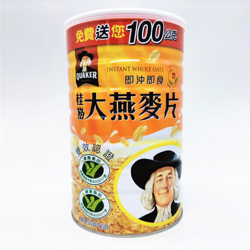 桂格1100g不加糖燕麦片包邮