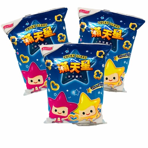一份三包 包邮 台湾原装进口 联华满天星40g  好吃好玩滿天星