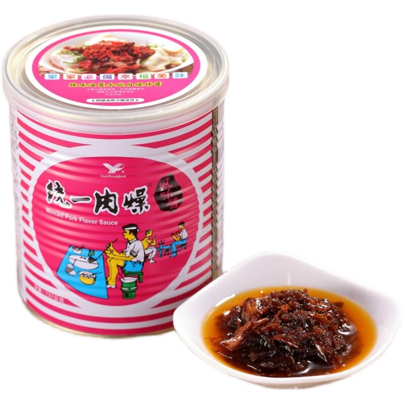 包邮 台湾进口 台式肉燥酱拌饭酱料 统一肉燥罐酱737克调料