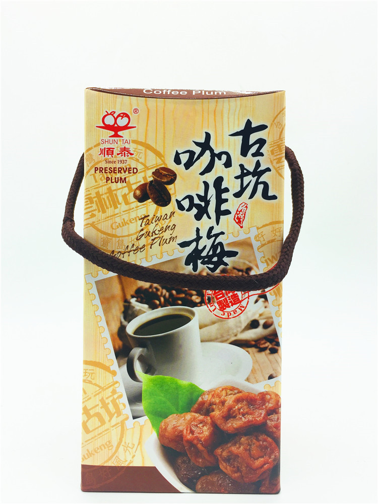 顺泰古坑咖啡梅400G(纸盒)