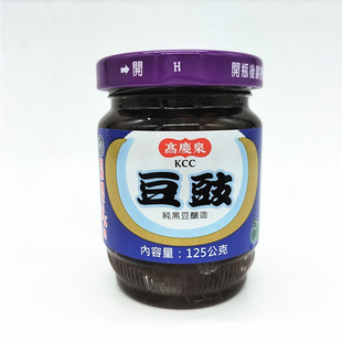 包邮 台湾进口 高庆泉豆鼓-素食125G
