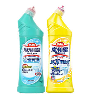 花王进口魔术灵马桶清洁剂柠檬香500ml杀菌除垢洗厕所除臭洁厕灵