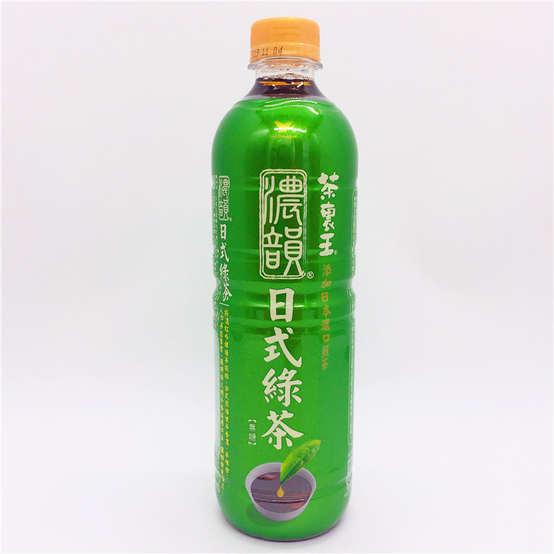 台湾进口 统一茶里王浓韵日式绿茶进口600ML