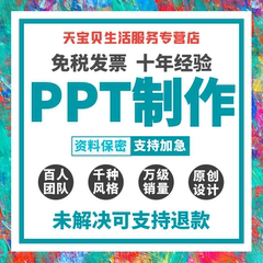 ppt代制作定制美化修改帮代做课件设计企商业演讲稿工作报告总结