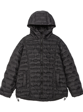 IEID美式复古连帽羽绒服男冬季新款潮牌宽松大码加肥加大保暖外套